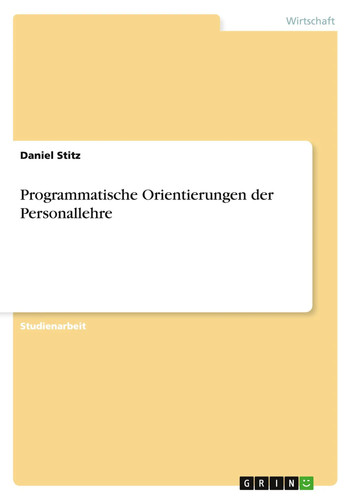 Daniel stitz programmatische - stitz,