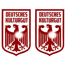 Deutsches Kulturgut Set Plott Tuning Aufkleber Sticker Kult Auto Käfer V6 OEM