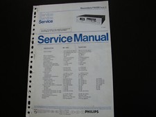 Original Service Manual Schaltplan Philips F6335