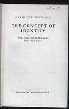 The Concept of Identity. New