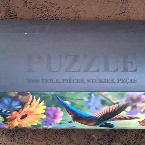 Puzzle 1000 teile - puzzle, kolibris