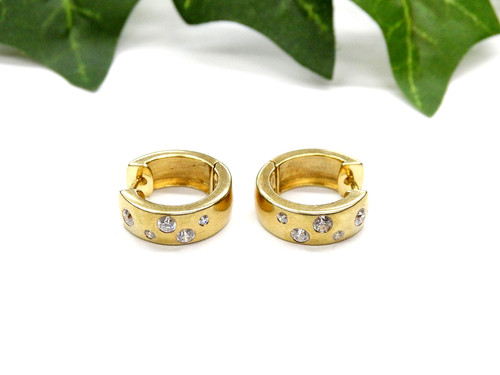 2986 gold 375 ohrstecker - 375,