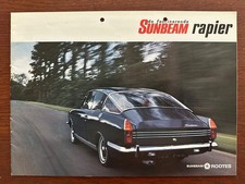 Prospekt / brochure Chrysler UK Sunbeam Rapier MY 1970 selten ! rare !