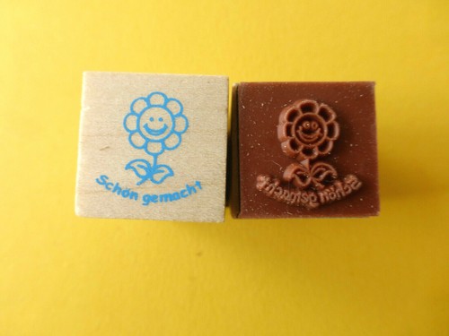 Motivstempel blume schön - motivstempel,