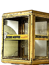 50er 60er Jacobs Kaffee Verkaufsvitrine Verkaufsschrank Tante Emma Vintage Antik