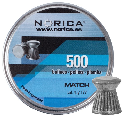 Norica match pellets - pellets, mm