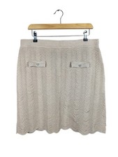 CYRUS beige Strick gewellt