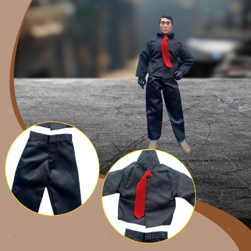 Miniatur figur jacke schwarz - figur,