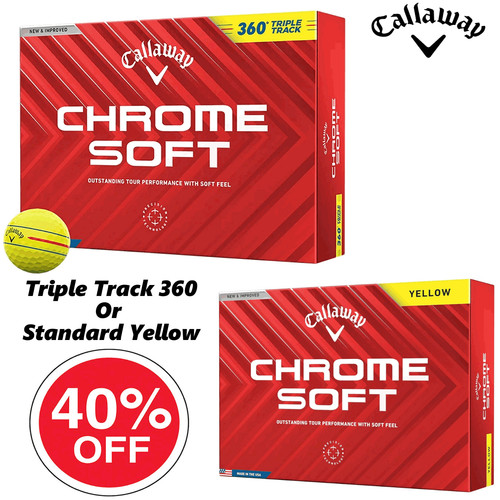 Callaway chrome soft yellow - chrome, /