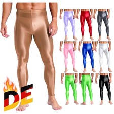 Herren Öl Glänzend Tights