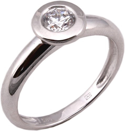 Damenring ring solitär - ring,