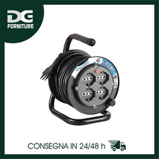 VERLÄNGERUNGSKABEL STROM WICKLER 15MT 4 STECKDOSEN 10A/16A/SCHUKO 230V