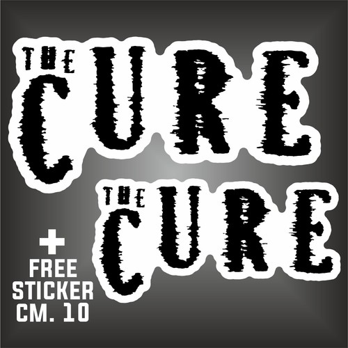 The cure aufkleber - the, hip