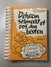 1982 Kochbuch Daheem schmeckt