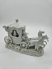 Porzellan Kutsche Sitzendorf Klein Und Selten