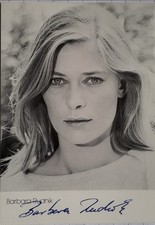 Barbara Rudnik signiert Karte