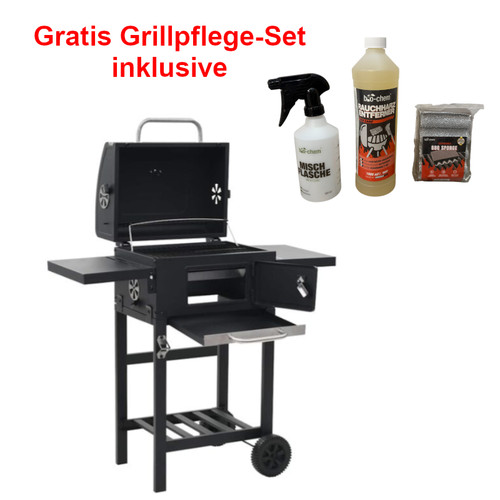Vidaxl holzkohlegrill mit - vidaxl,