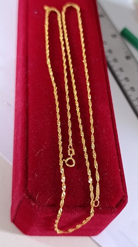 Halskette gelbgold 14k 585 - halskette,