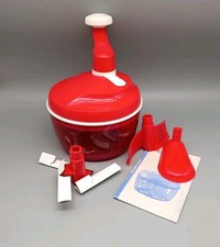 Tupperware Quick-Chef rot Zerkleinerer Mixer ✅
