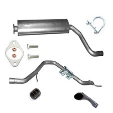 Mittelschalldämpfer Endrohr