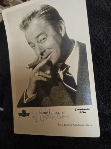Original autogramm von heinz - original,