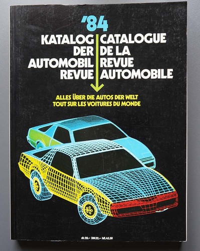 Katalog automobilrevue 1984 - katalog,