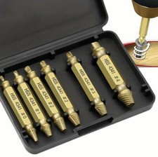 6x Schraubenausdreher Set Beschädigte Schraube Entferner Extraktor Werkzeug