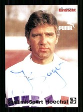 Jörg berger autogrammkarte - jörg,