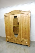 Antiker Kleiderschrank Schrank Schlafzimmerschrank Weichholz um 1900 zerlegbar