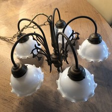 Deckenleuchte Pendelleuchte Messing 5 flammig von Lamplique