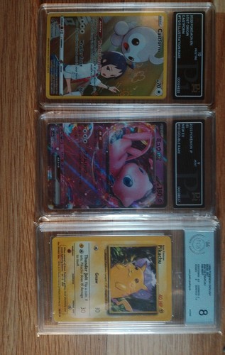Pokemon slabs graded bundle - pokemon, vb