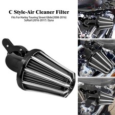 Schwarz CNC Kegel Luftfilter