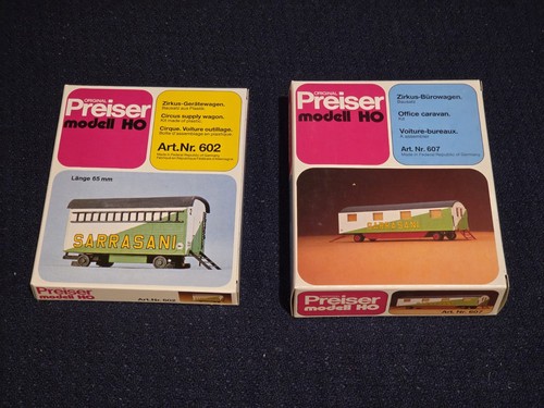 Preiser art 602 607 zirkus - art., 602,
