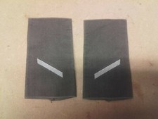 Original Dienstgradschlaufen Bundeswehr oliv weiß Gefreiter G gebraucht Heer