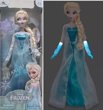 Disney Die Eiskönigin - Singende Elsa Puppe - 41 cm mit Leuchteffekt NEU