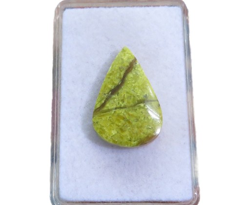 Grüner opal cabochon - grüner,