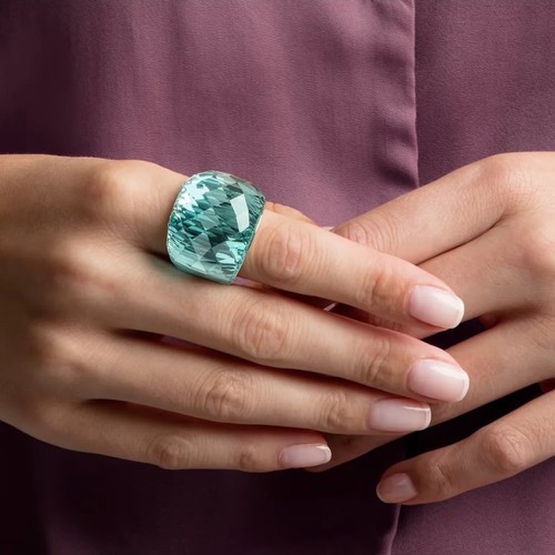 Swarovski ring nirvana aqua - swarovski,
