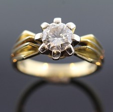 SOLITÄR-BRILLANTRING 0,90 ct