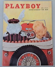 Playboy Magazin US USA Heft Nr.04 1957 4/'57 April, Top-Zustand, old/alt Vintage