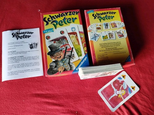 Schwarzer peter kartenspiel - schwarzer,