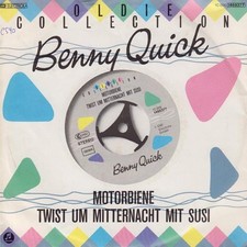 Vinyl Single : Benny Quick - Motorbiene / Twist um Mitternacht mit Susi