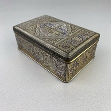 Antike Blechdose "Großer Vierer" von ORAMI GmbH Dresden für 50 Cigaretten