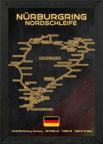 Gerahmtes wandbild - gerahmtes,