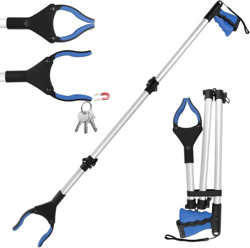 Greifer 108cm greifzange blau - greifer,