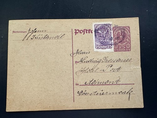 Postkarte heller weiz - heller,