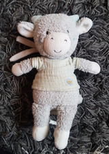 PUSBLU DM Spieluhr  KUH ?KÄLBCHEN grau mint ♫♪Weißt du wieviel ..♫♪TIP TOP NEUw