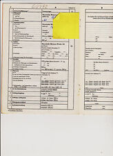 BMW 700 Coupe 1960 Kfz-Brief Oldtimer Pappbrief