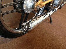 Chrom Auspuff für Kreidler