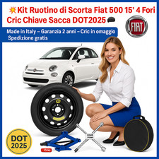 Fiat 500 Ersatzrad-Kit 15”