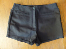 Hotpants Short Gr. S M 38 Hotpant schwarz high waist kurze Hose neuwertig